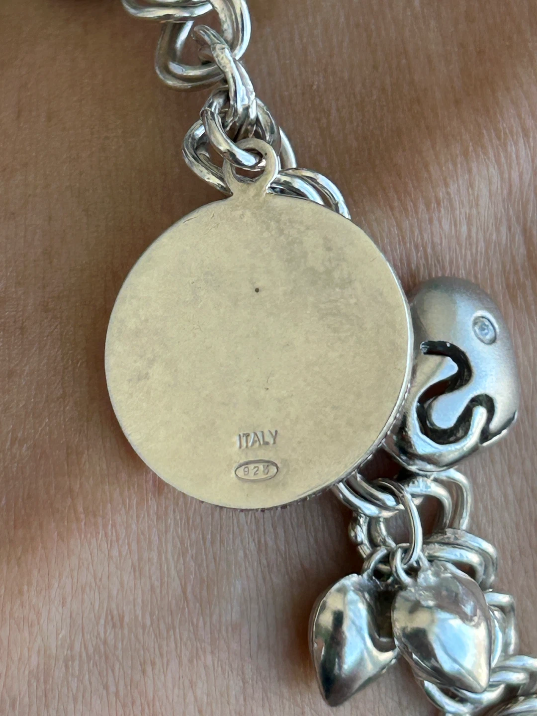 Sterling Silver Charm Bracelet - Italy - photo 2