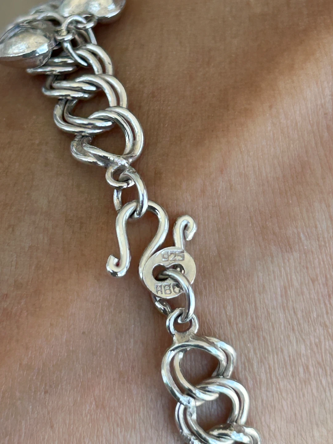 Sterling Silver Charm Bracelet - Italy - photo 3