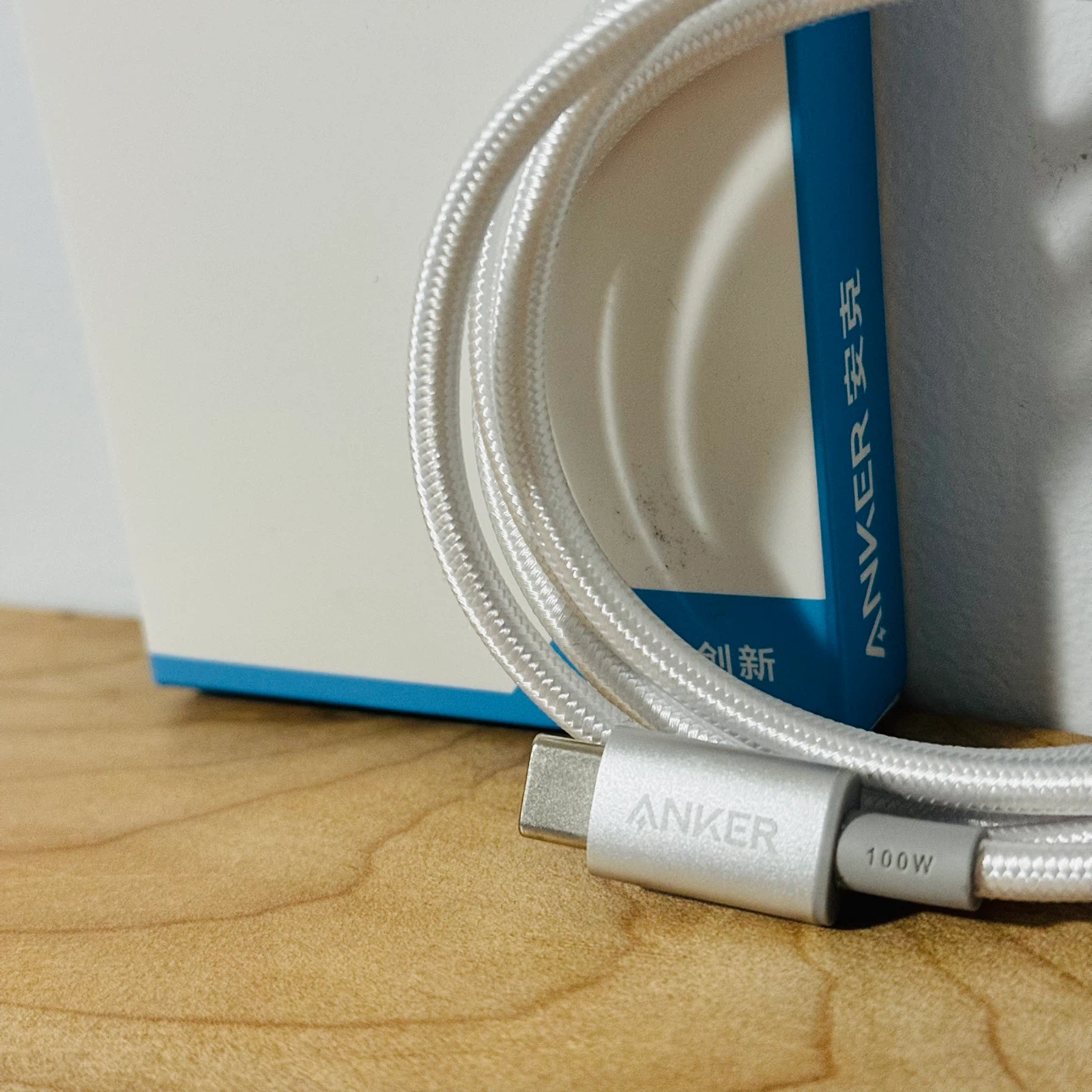Anker 100w PD 1 Meter USB-C to USB-C Braided Cable ⚽️ - photo 2