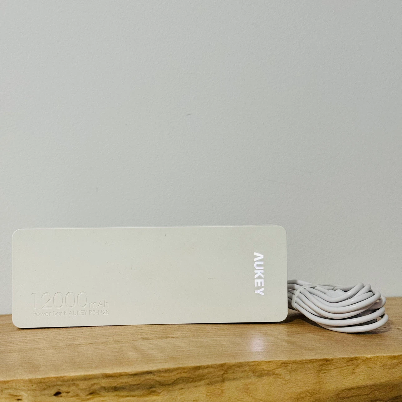 AUKEY 12,000 mAh Portable Charger with Cable ⚽️ - photo 2