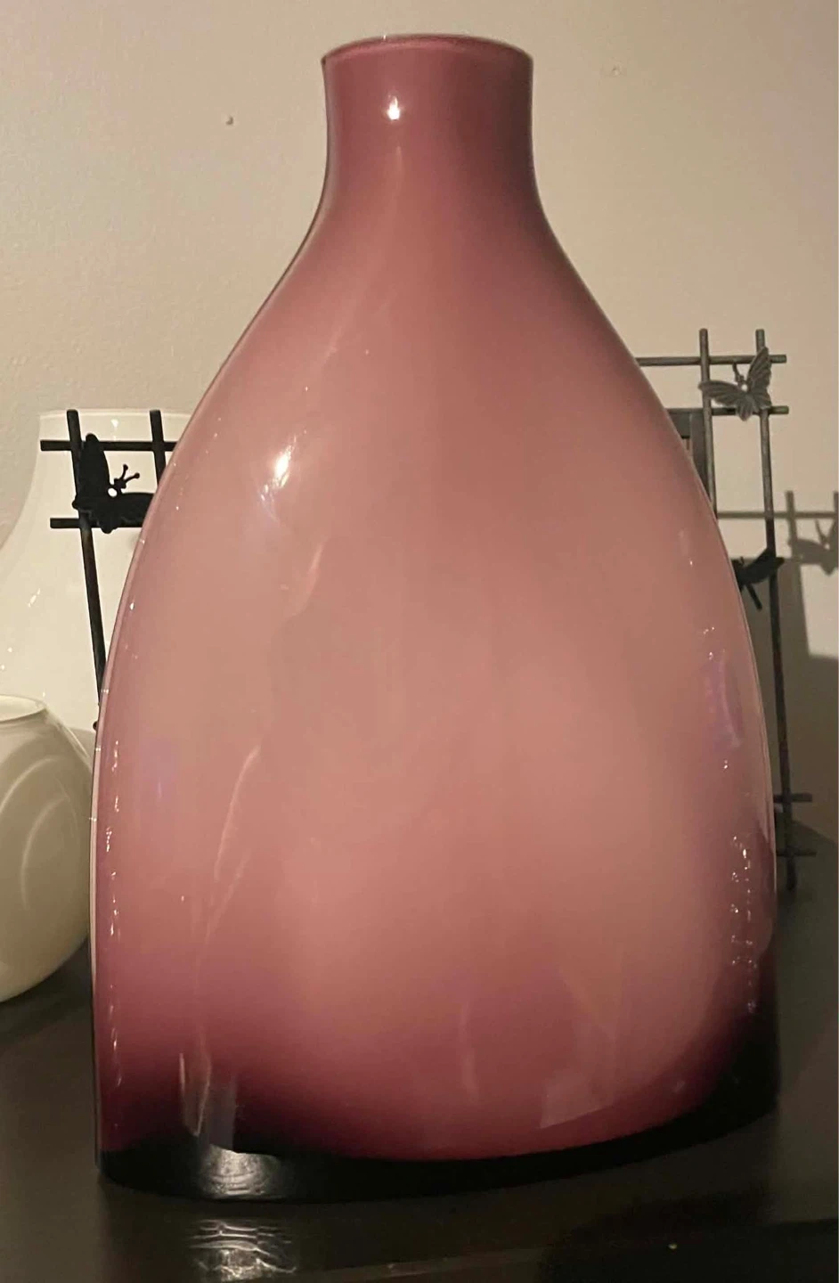 Pink Glass Vase
