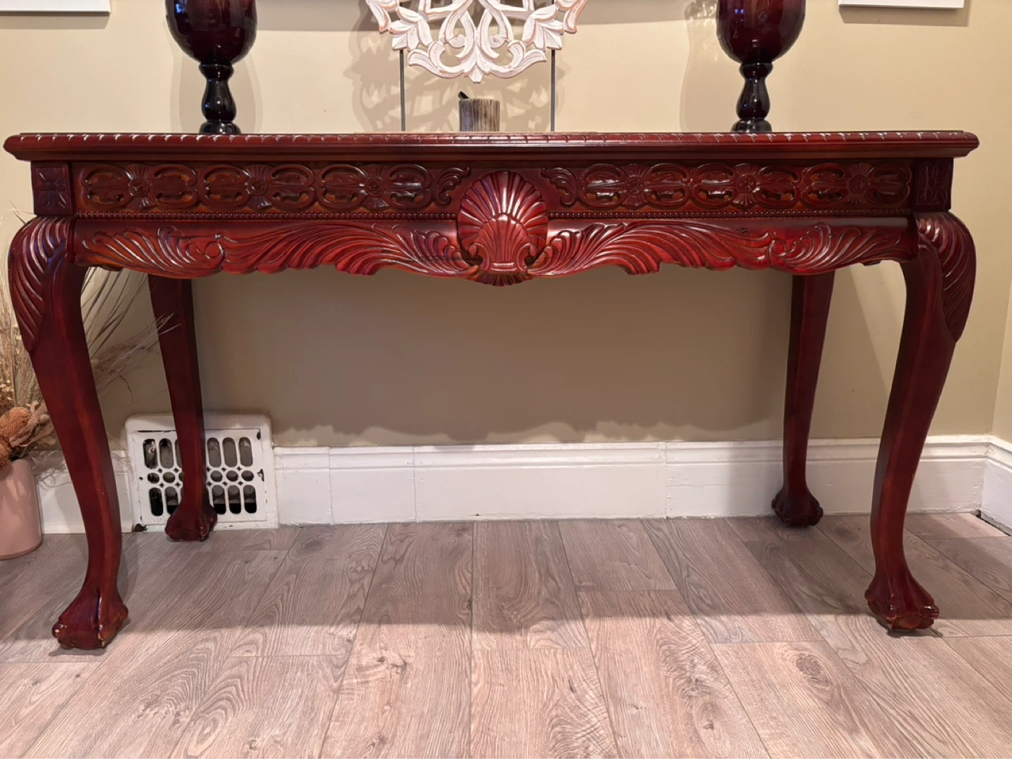 Wooden Sideboard with Drawers and Cabinet Doors - photo 4