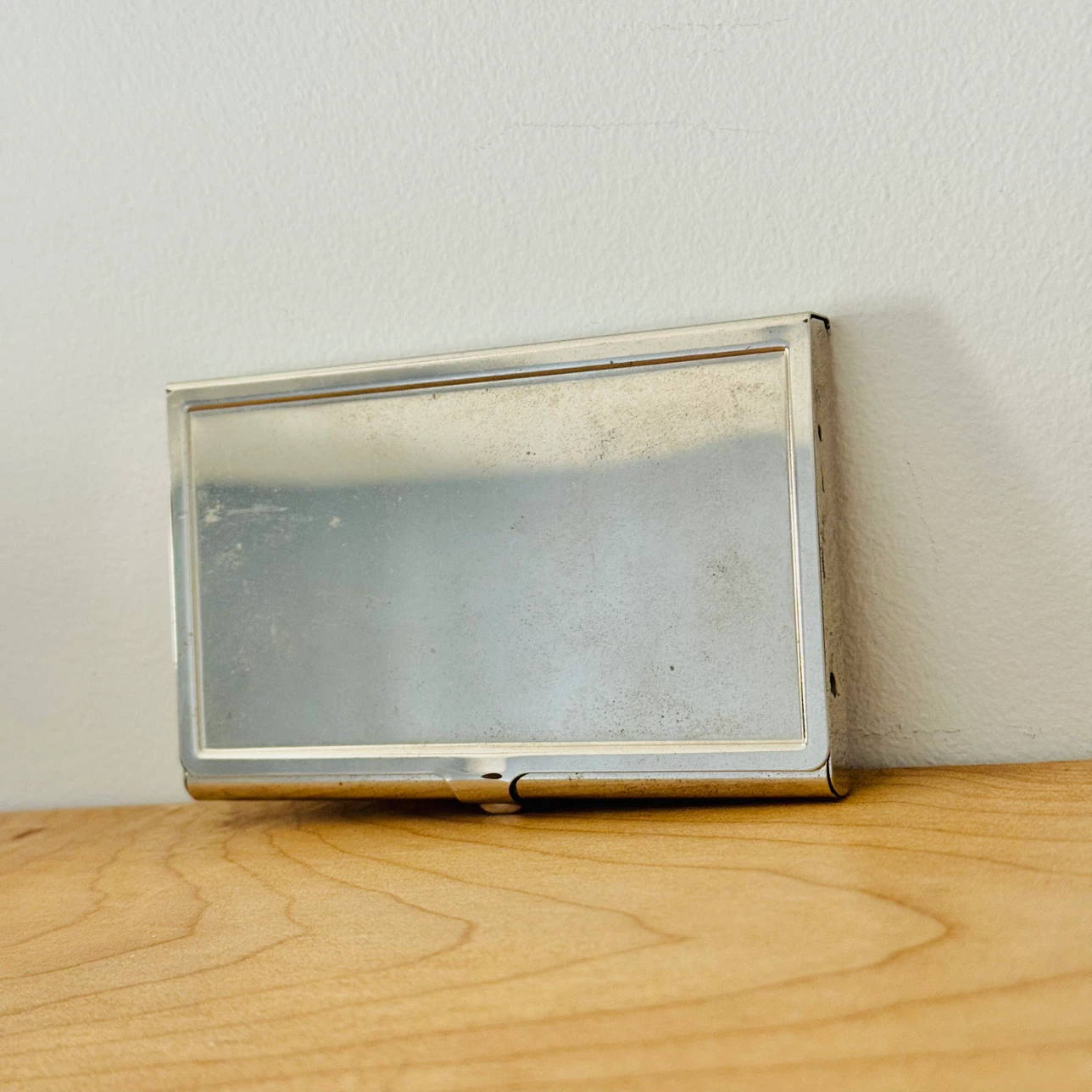 Mirror Finish Stainless Steel SD Card Holder Case ⚽️ - photo 3