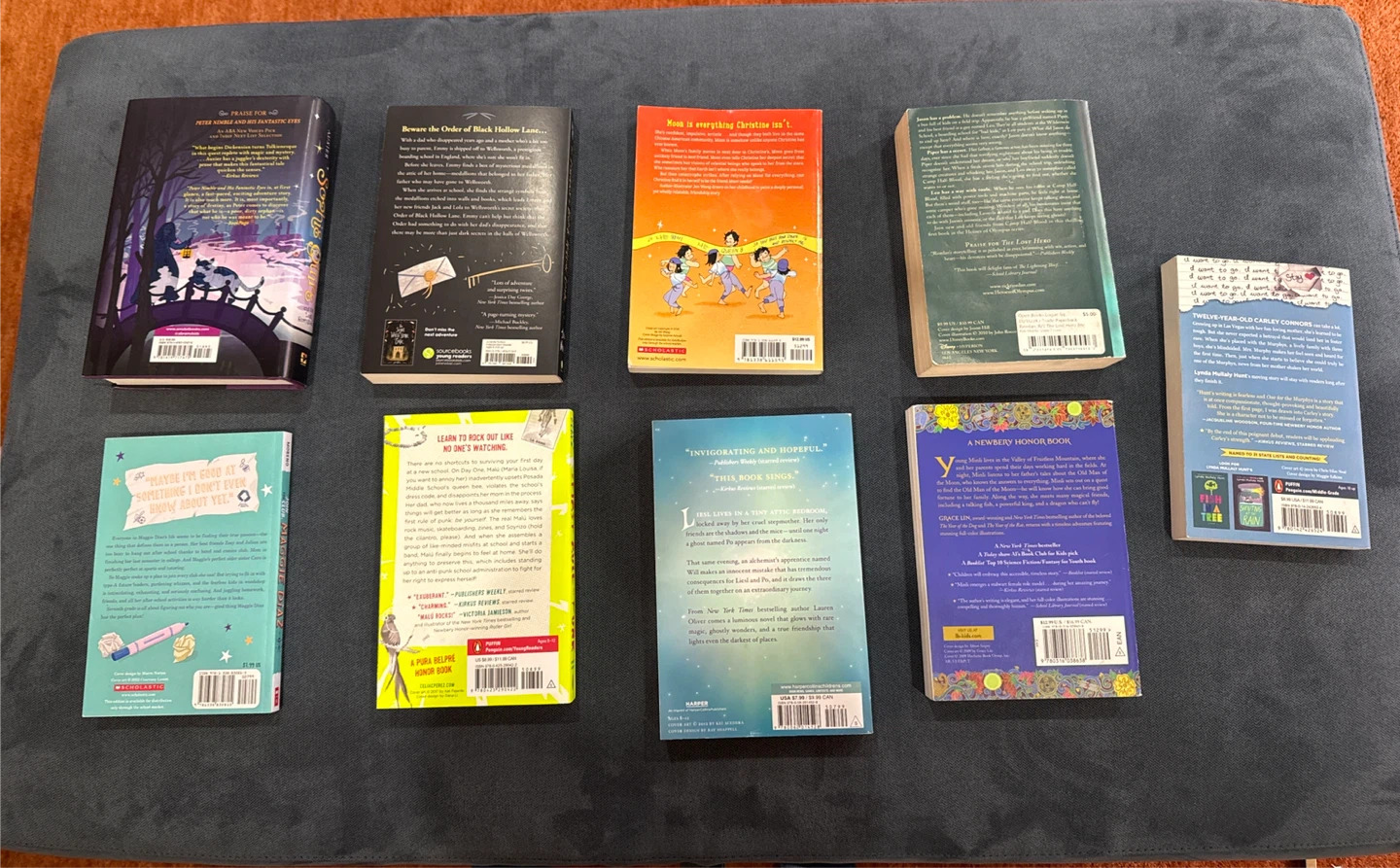 Collection of 9 Middle Grade Fantasy & Adventure Books - photo 2