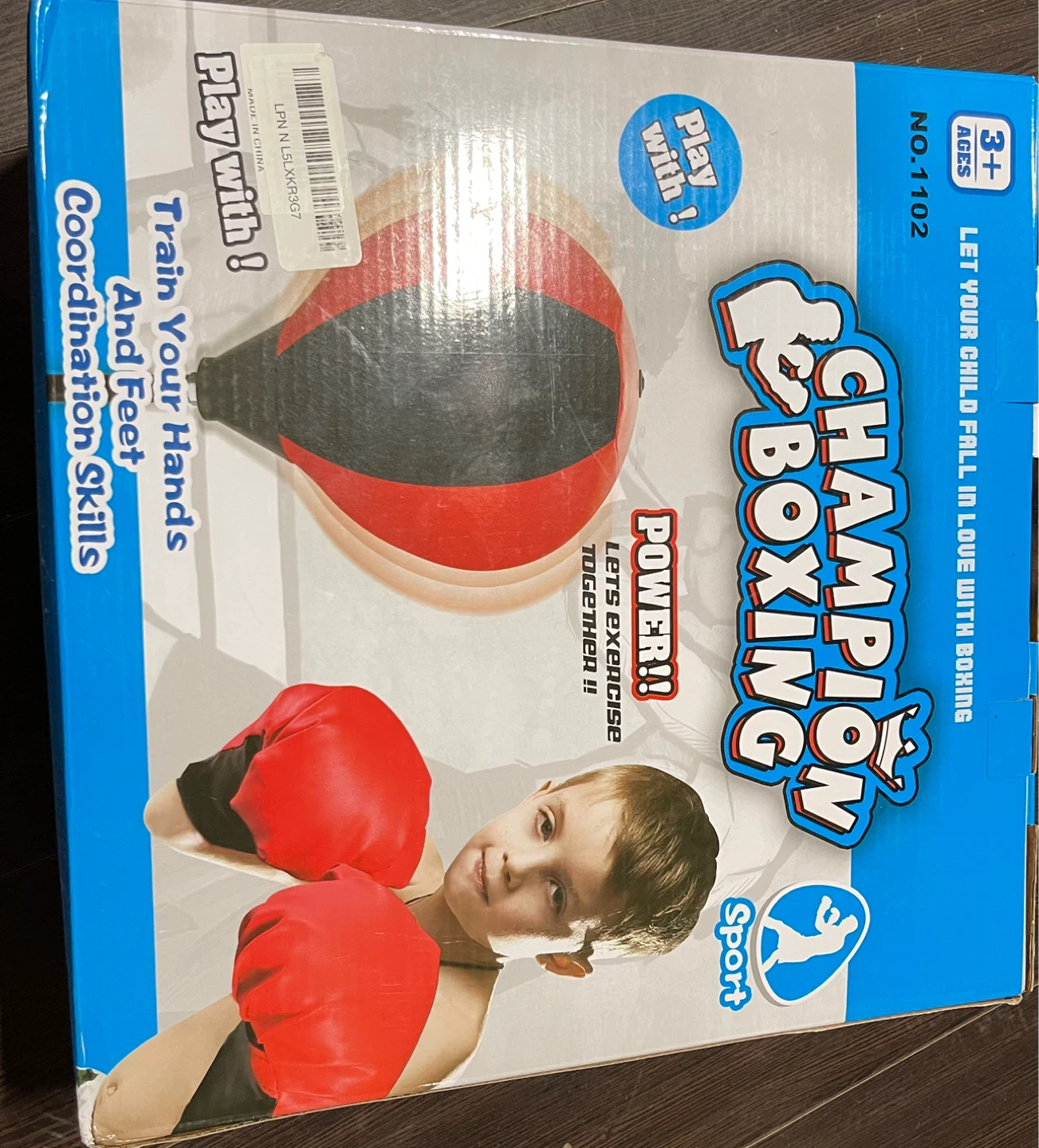 Natgzz Champion Boxing Ball Set