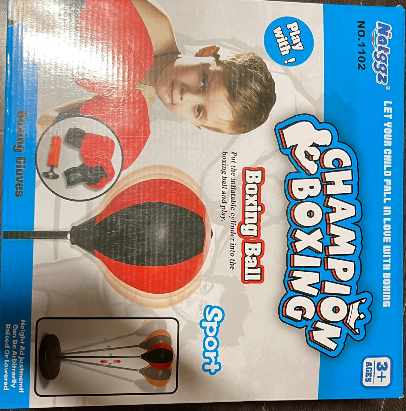 Natgzz Champion Boxing Ball Set - photo 3