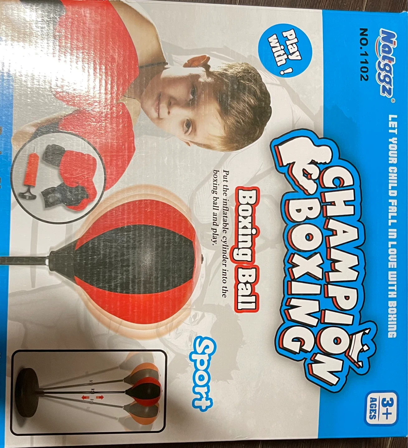 Natgzz Champion Boxing Ball Set - photo 2