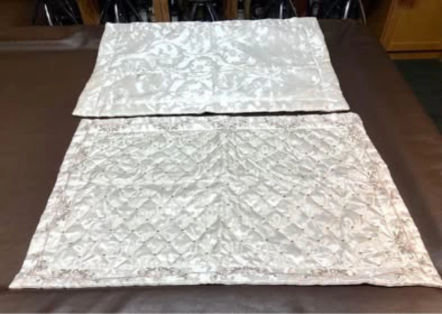 Queen Embroidered Bedspread with 2 Matching Pillowcase Shams - photo 5