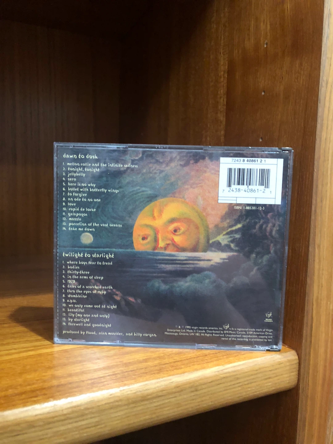 The Smashing Pumpkins Mellon Collie & Infinite Sadness CD ⚽️ - photo 2
