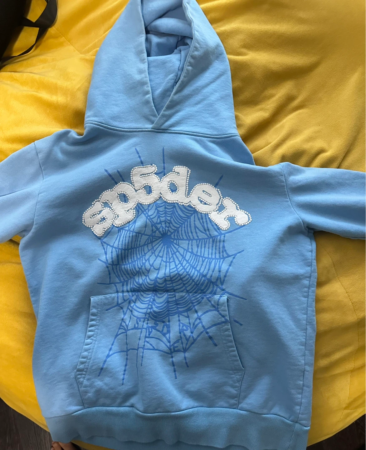 SP5DER Hoodie Light Blue