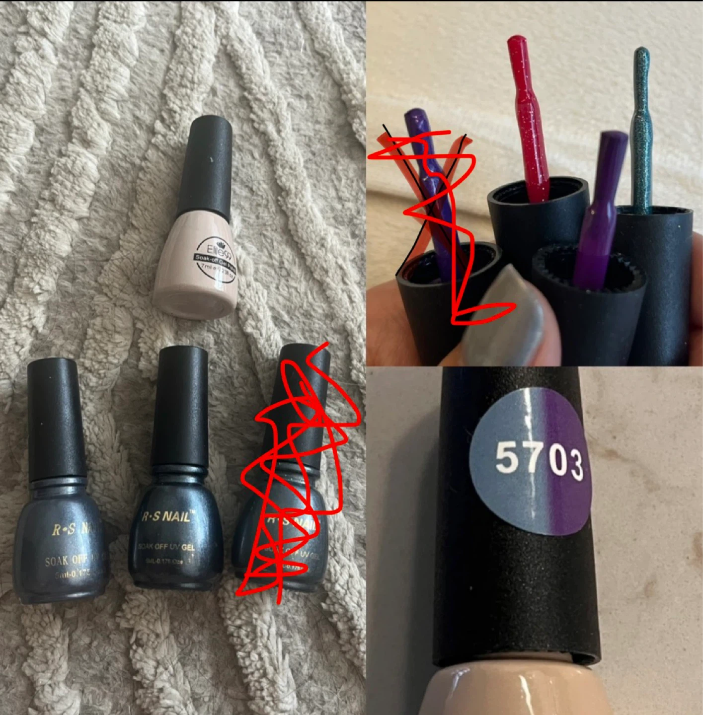 UV Gel Polish colour changing. NEVER USED