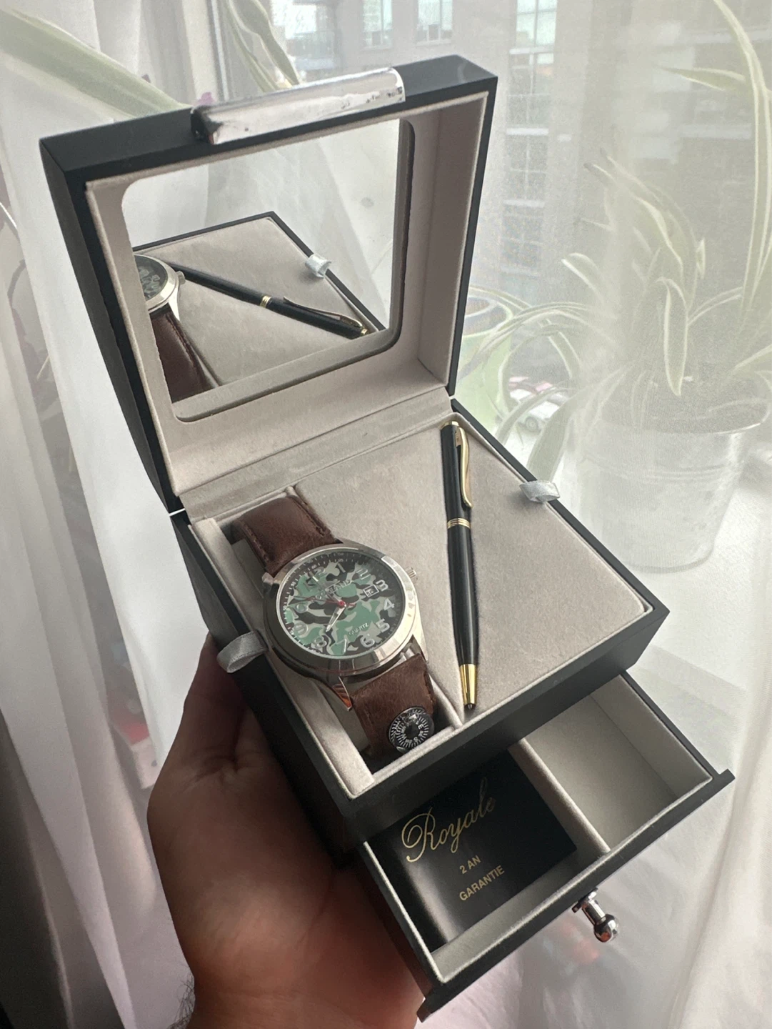 Rockland Quartz Watch and Pen Set