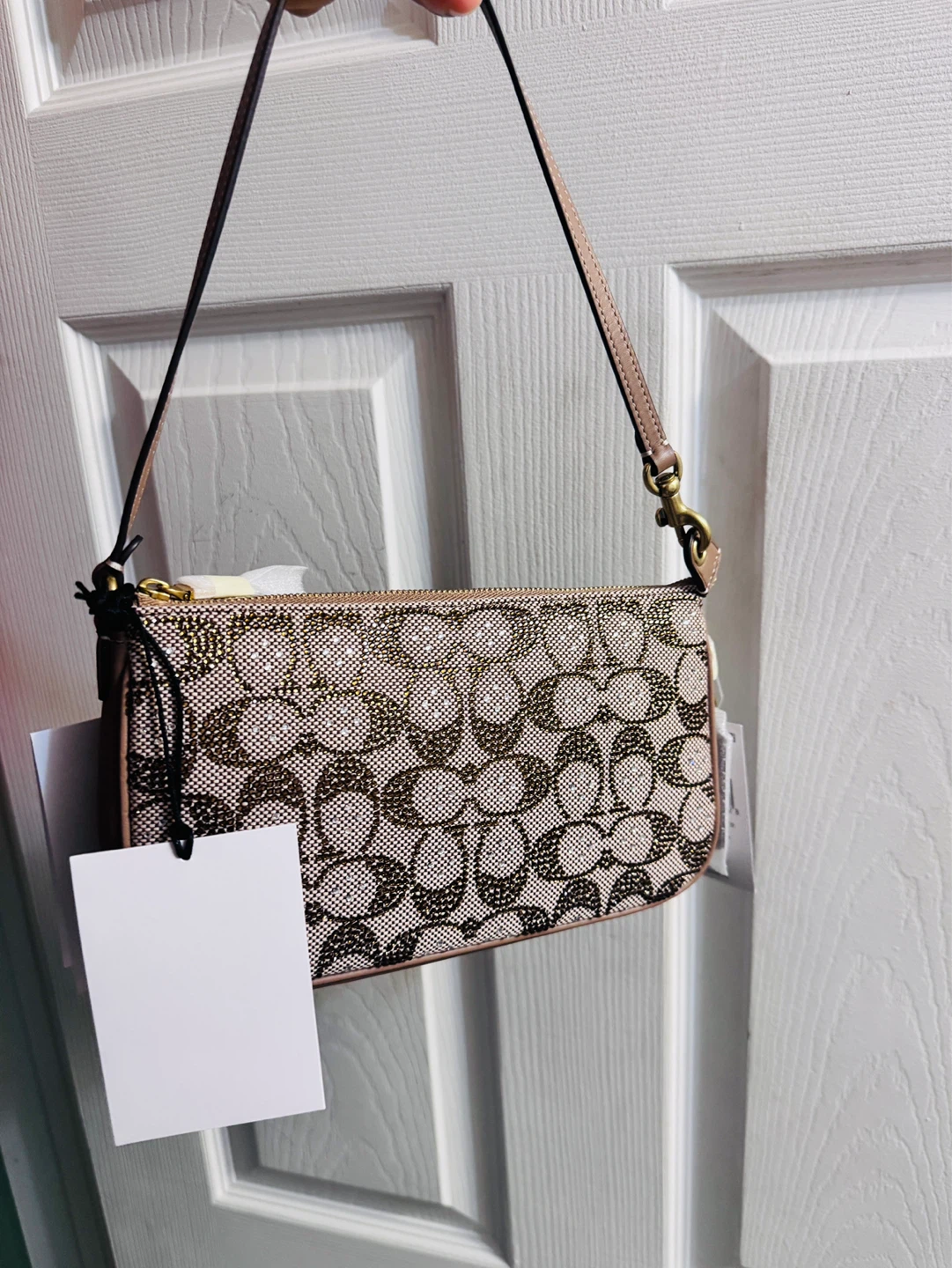 Coach Plaza Bag In Crystal Signature