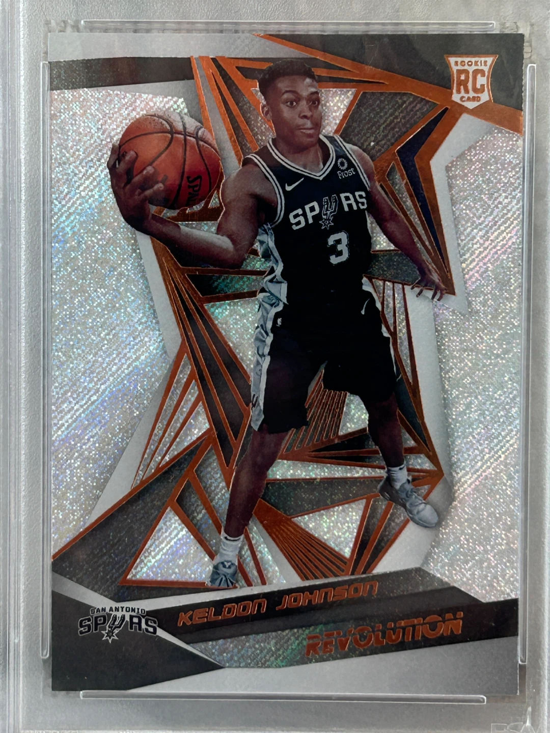 2019 Panini Revolution Keldon Johnson Rookie Card #127 - photo 2
