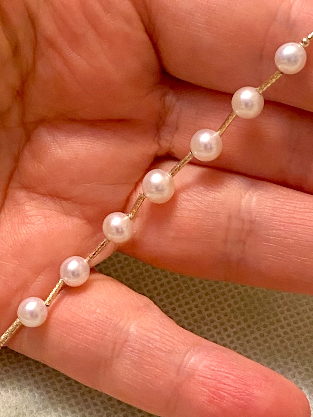 18 K Gold and Pearl Bracelet - photo 3
