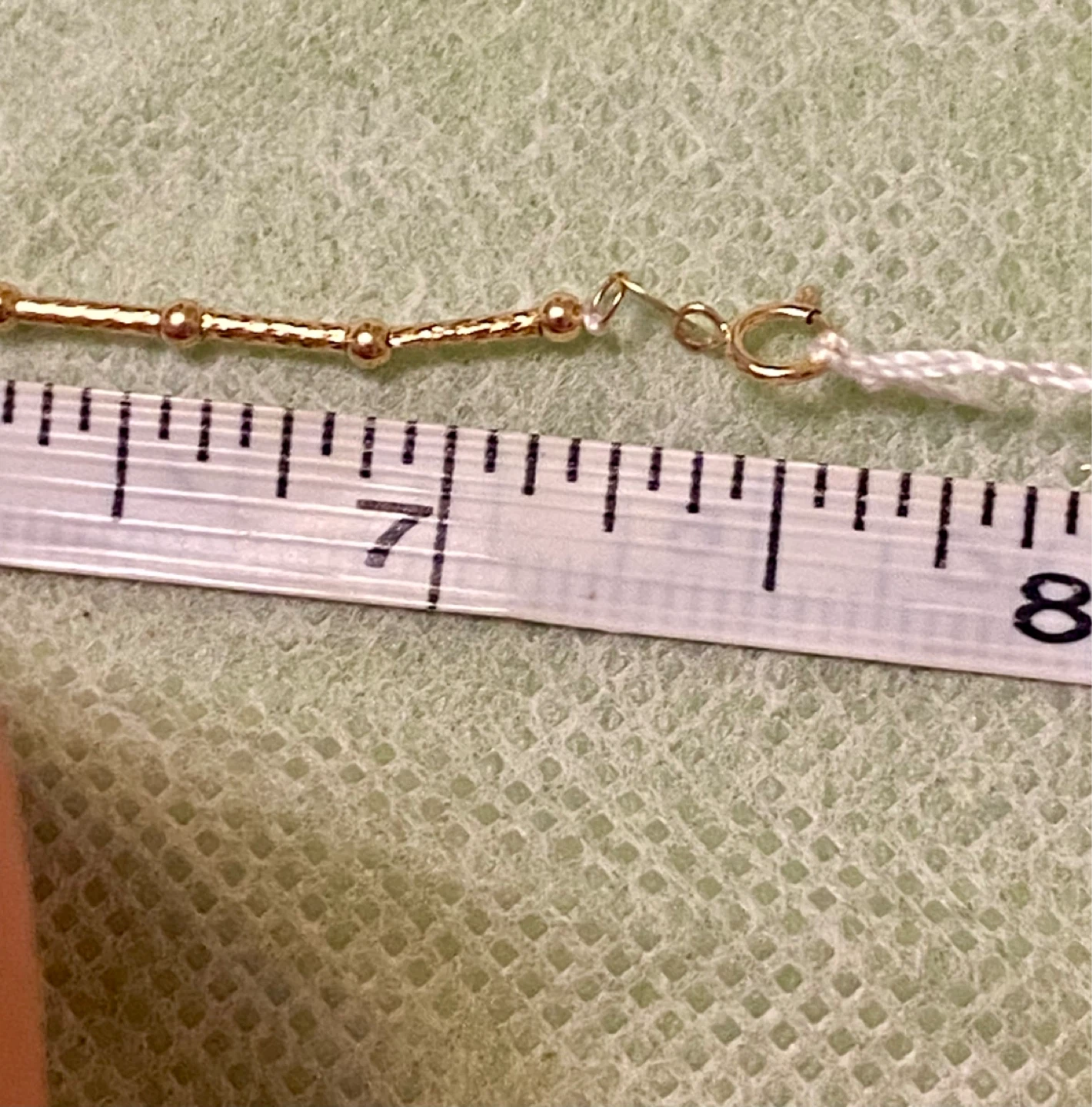18 K Gold and Pearl Bracelet - photo 5