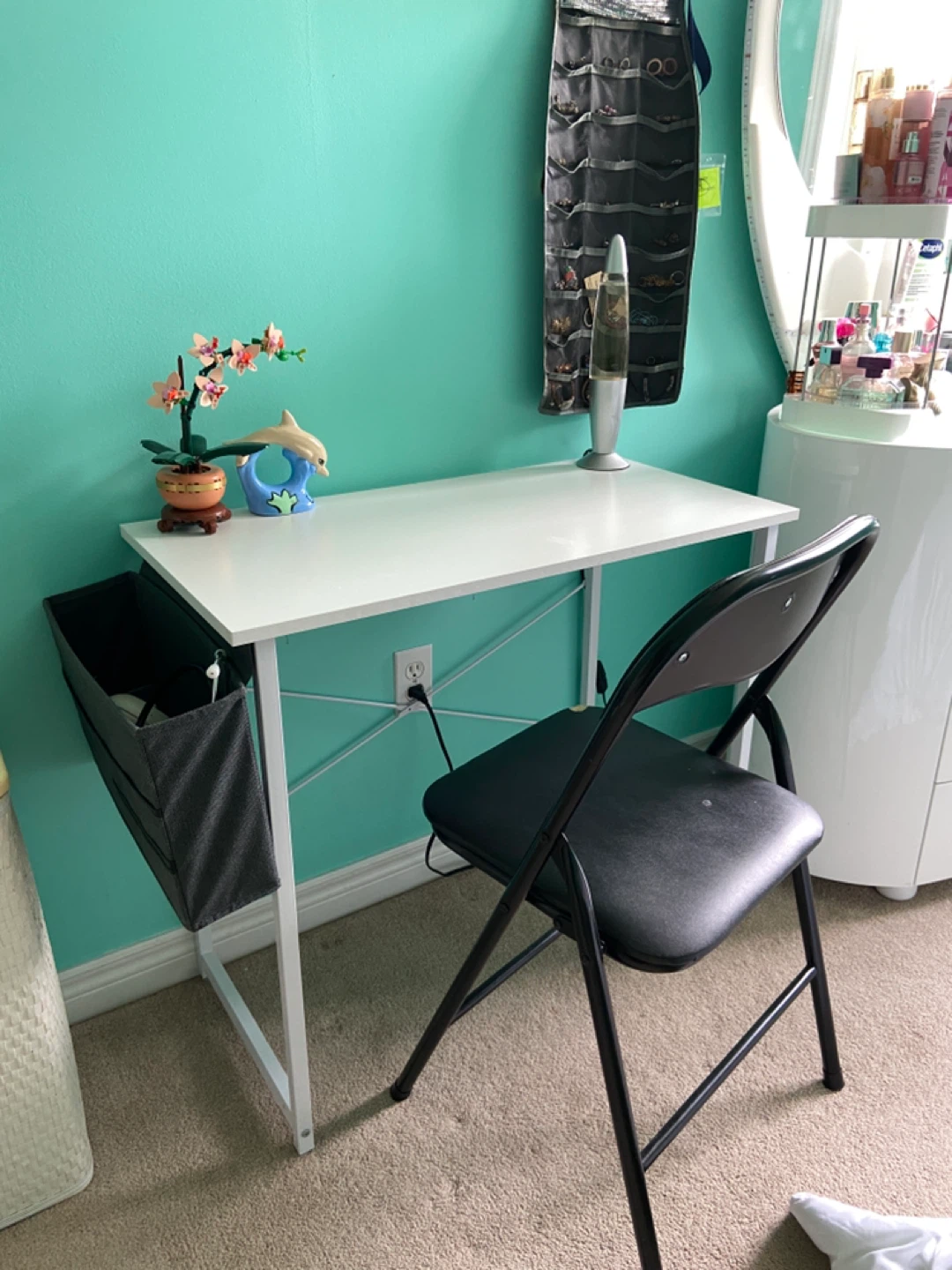 Desk and chair