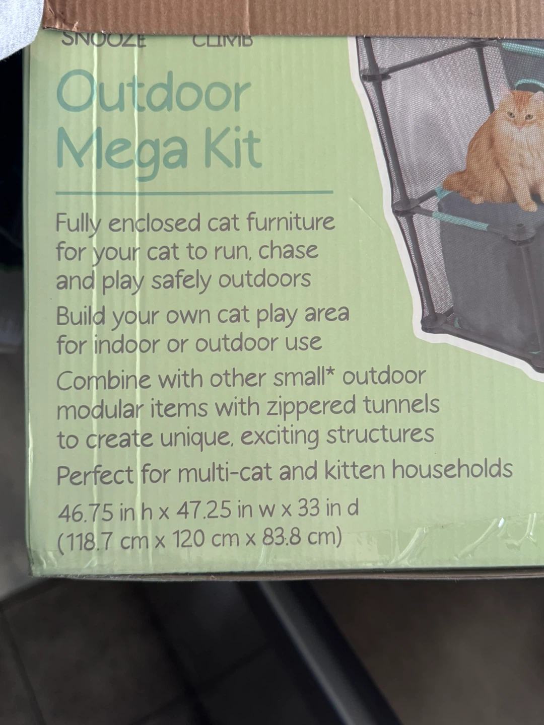 Kitty City Outdoor Mega Kit Cat Furniture - photo 2