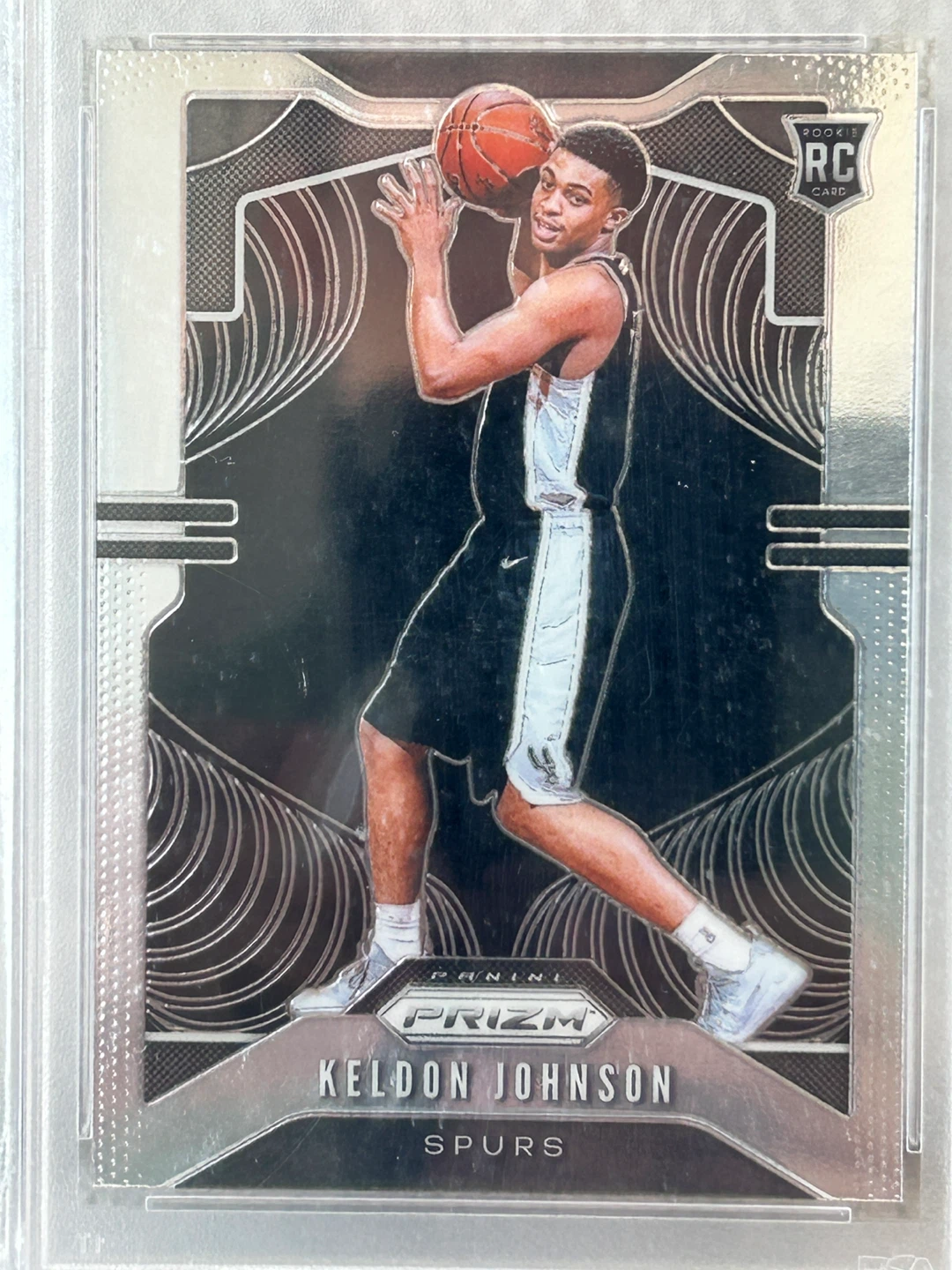 2019 Panini Prizm Keldon Johnson RC #273 Gem Mint 10 - photo 2