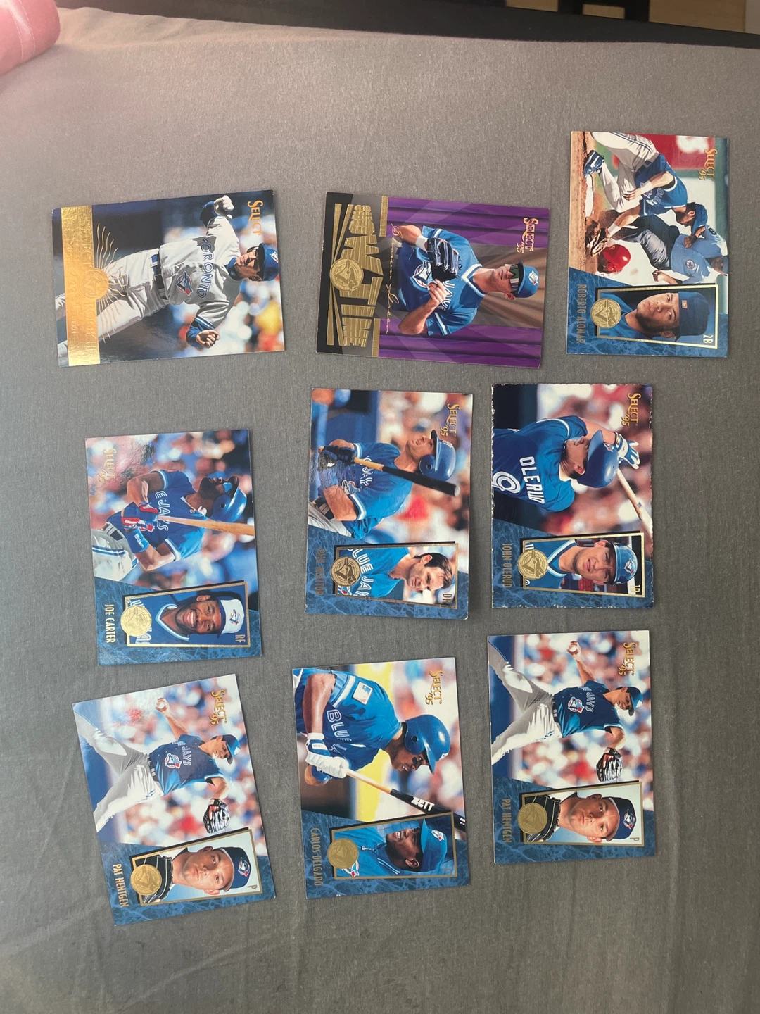 Toronto BlueJays Select Baseball Cards and coins please offer