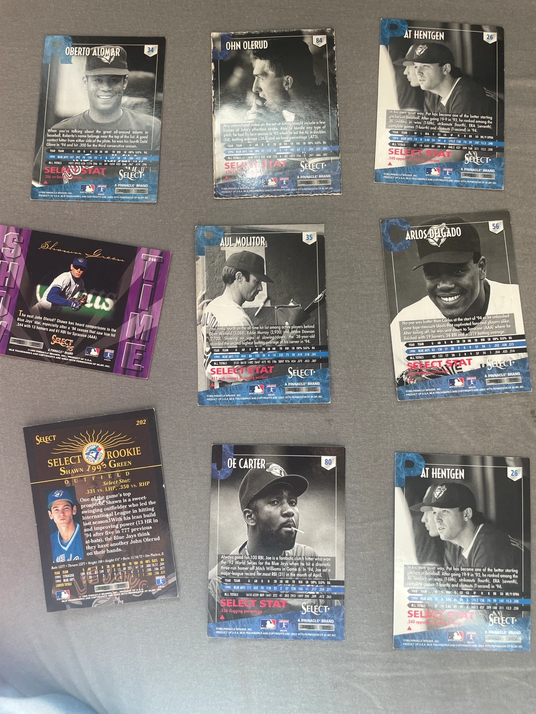 Toronto BlueJays Select Baseball Cards and coins please offer - photo 2