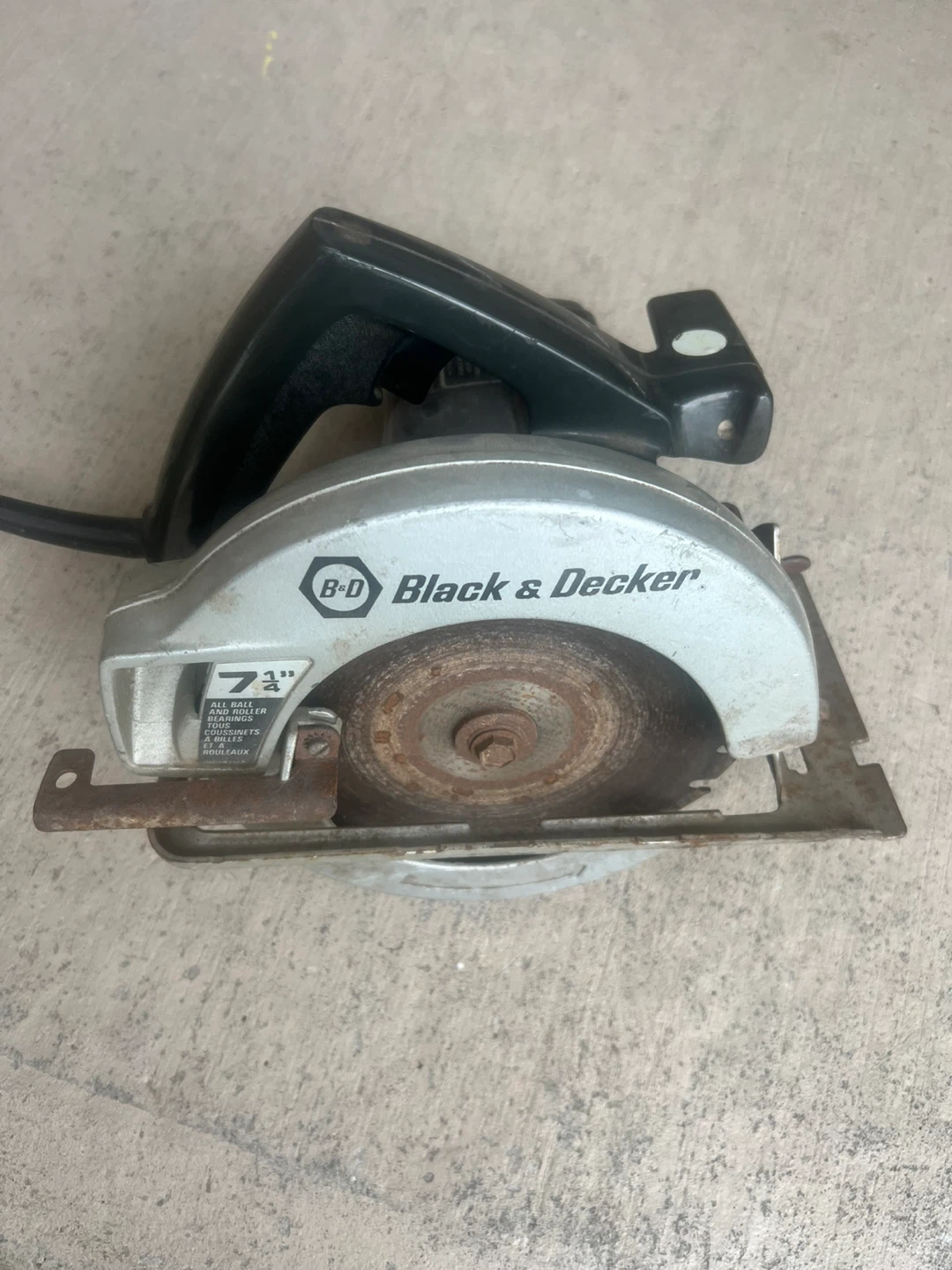 Black & Decker 7 1/4" Circular Saw - photo 3