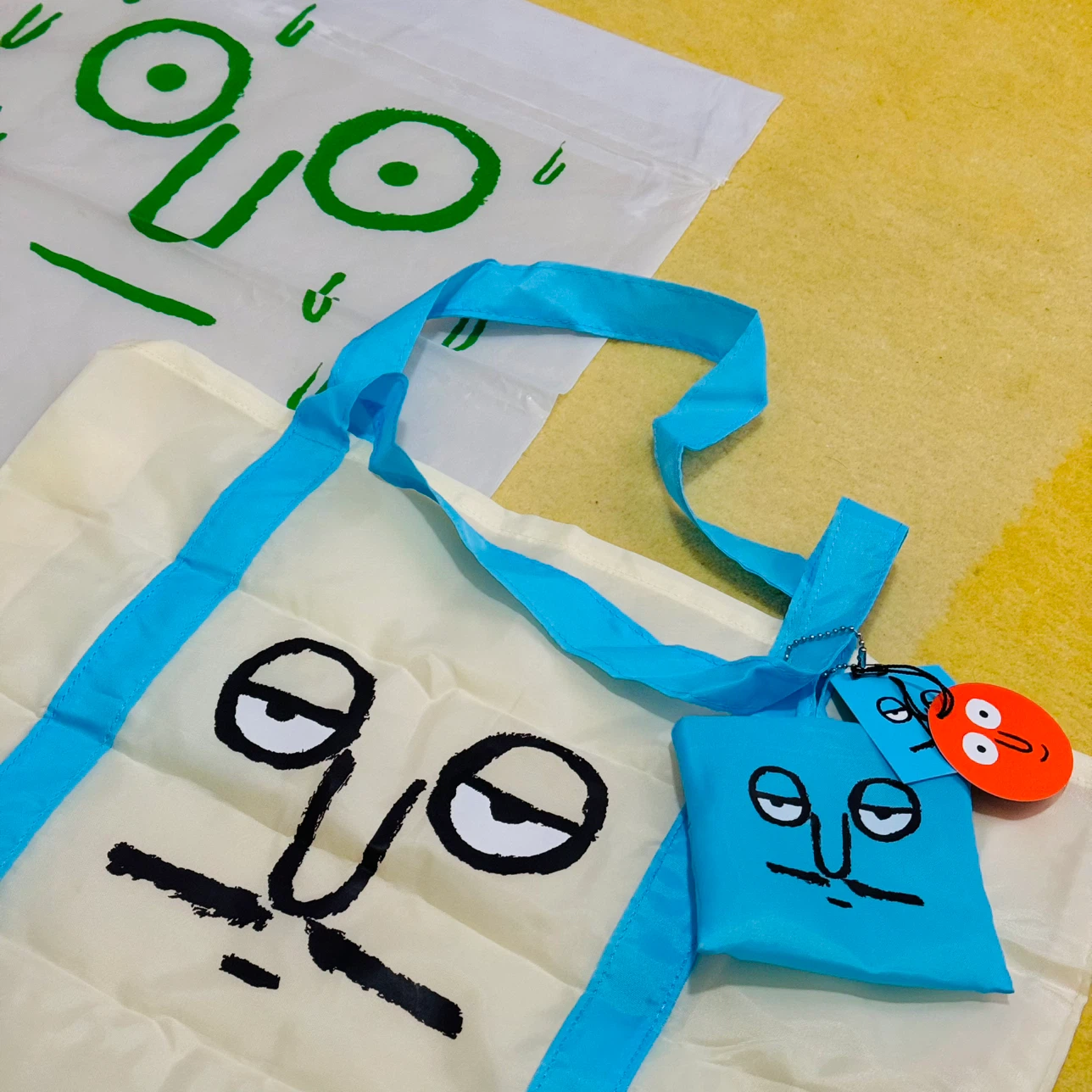 Nounou Tote Bag with packable Pouch ⚽️