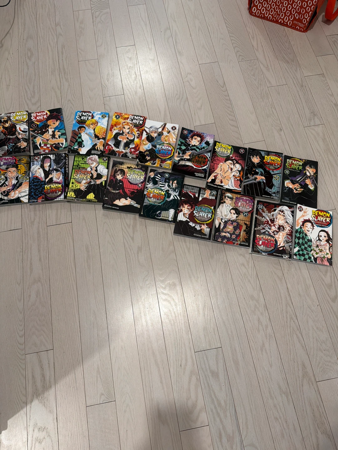 Demon Slayer Manga Volumes 1-23