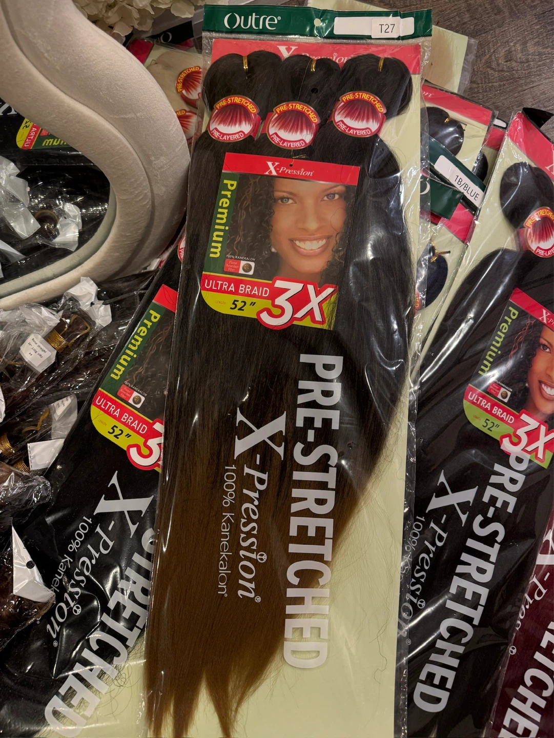 X-Pression Pre-Stretched Ultra Braid Hair 52" - photo 2