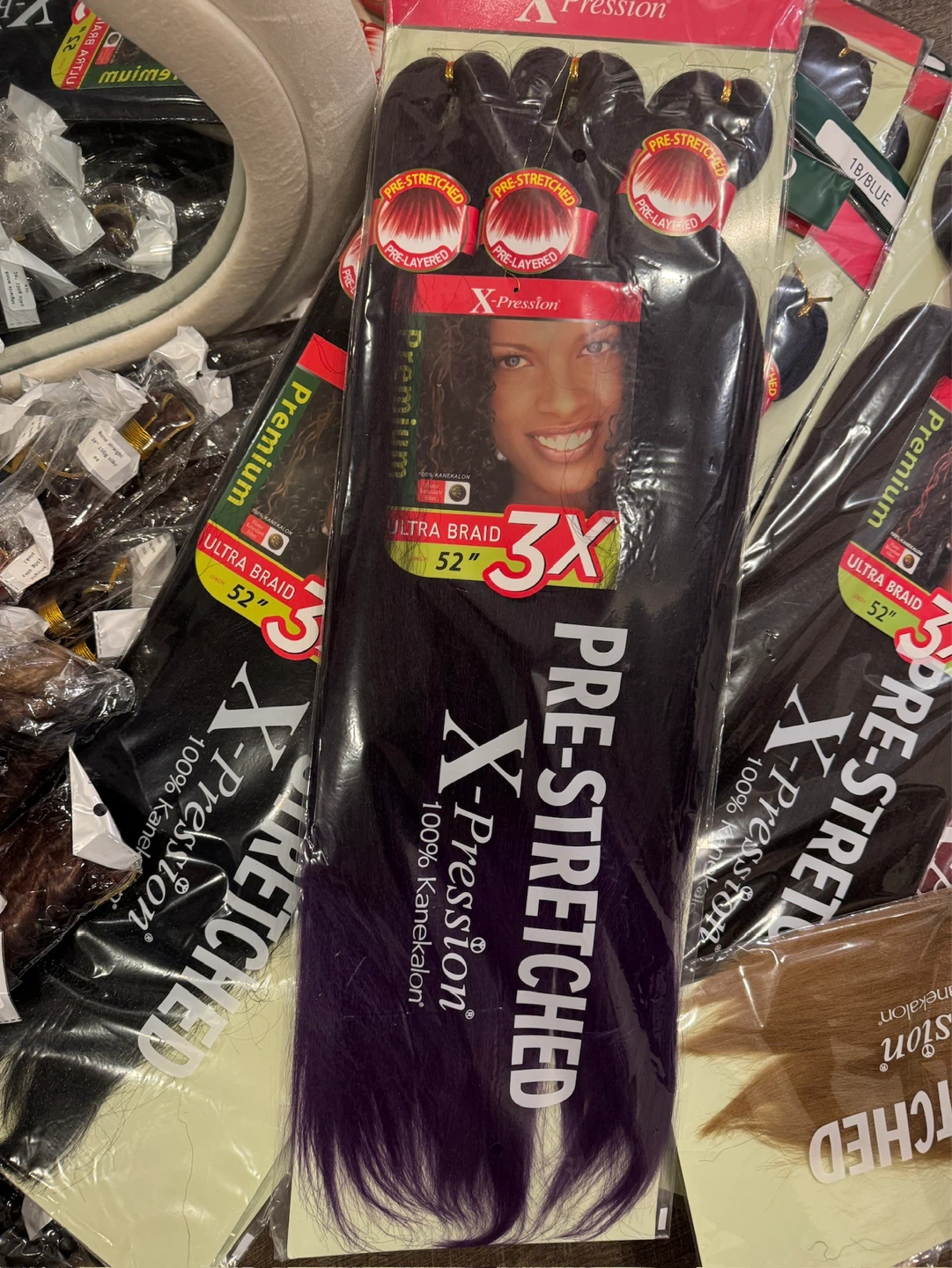 X-Pression Pre-Stretched Ultra Braid Hair 52"