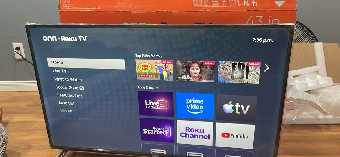 43 inc Roku