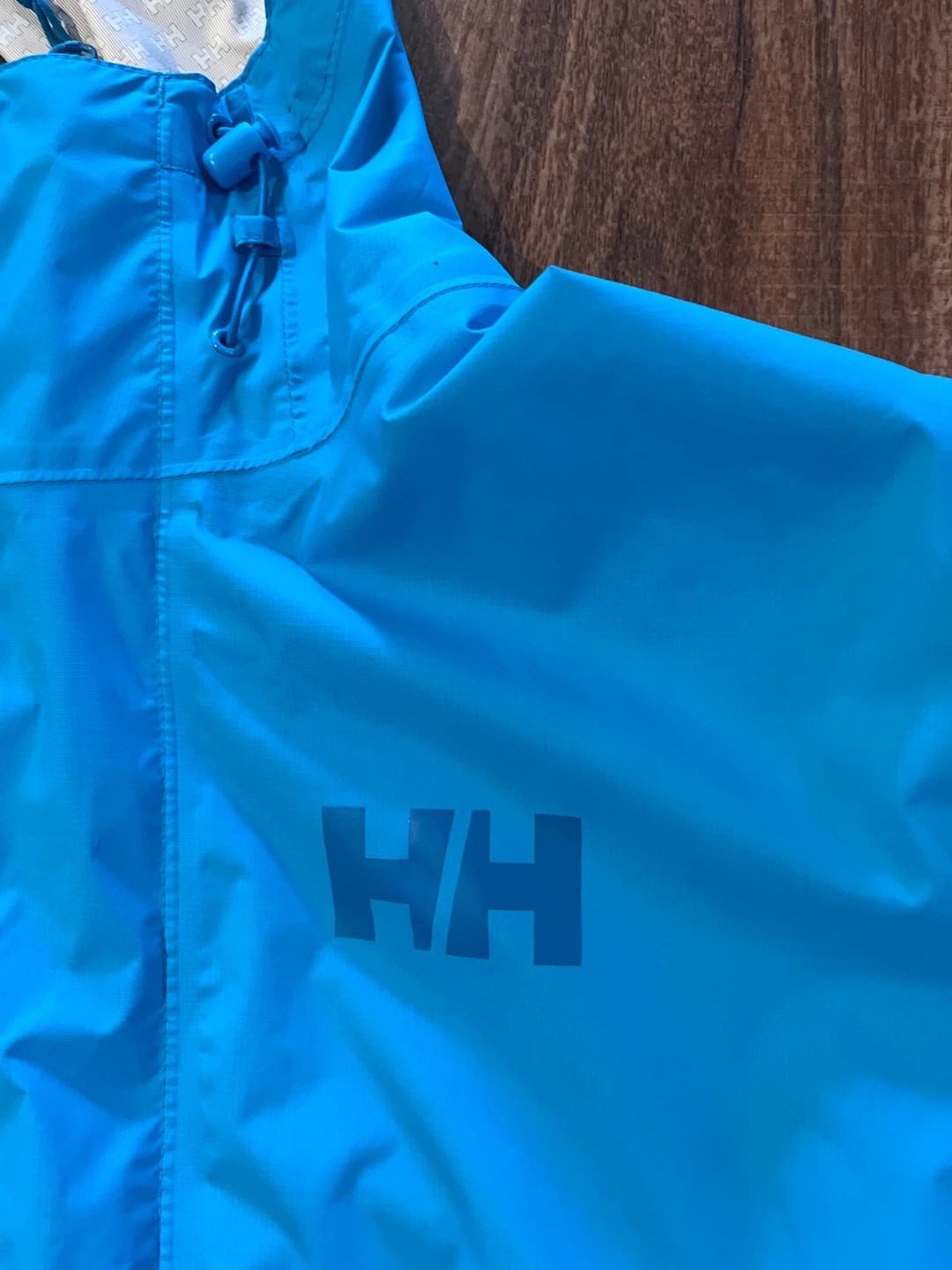 Helly Hansen Blue Rain Jacket Size L/G - photo 2