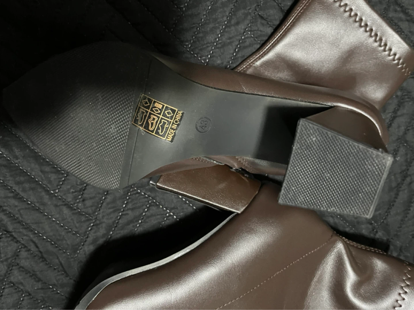 Brown Ankle Boots Size 42