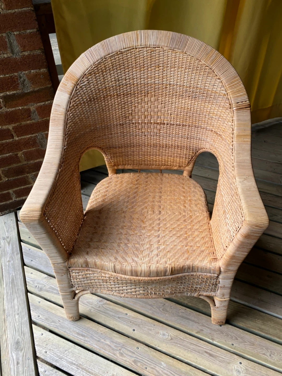 Wicker Armchair