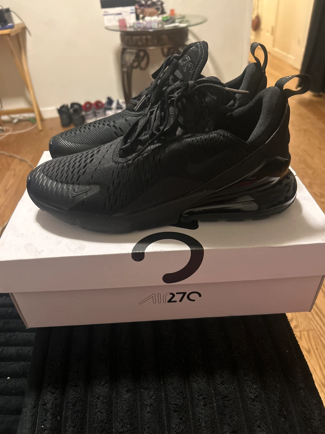 Nike Air Max 270 Black Men's Shoes