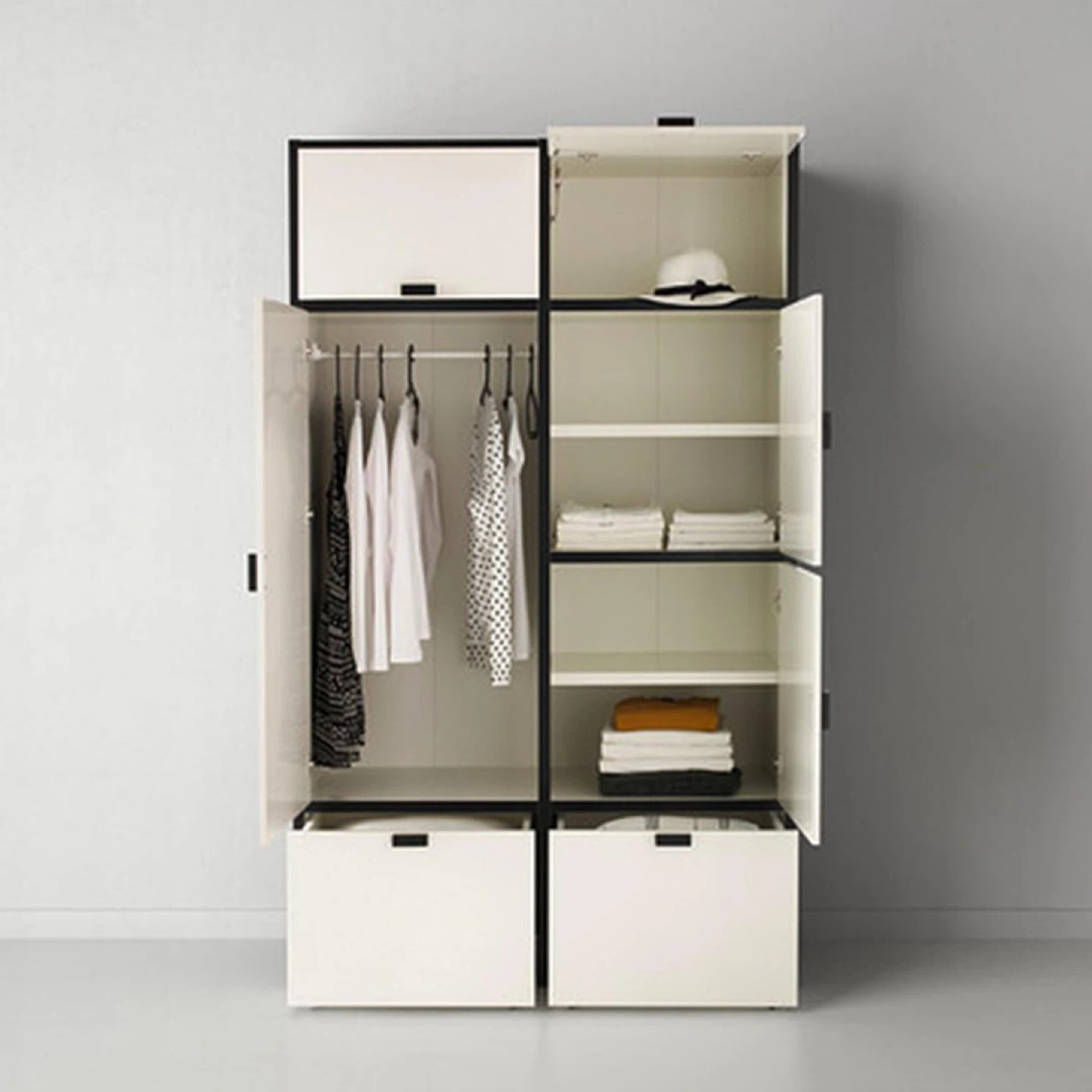 Big Wardrobe Cabinet (ODDA IKEA) - photo 2