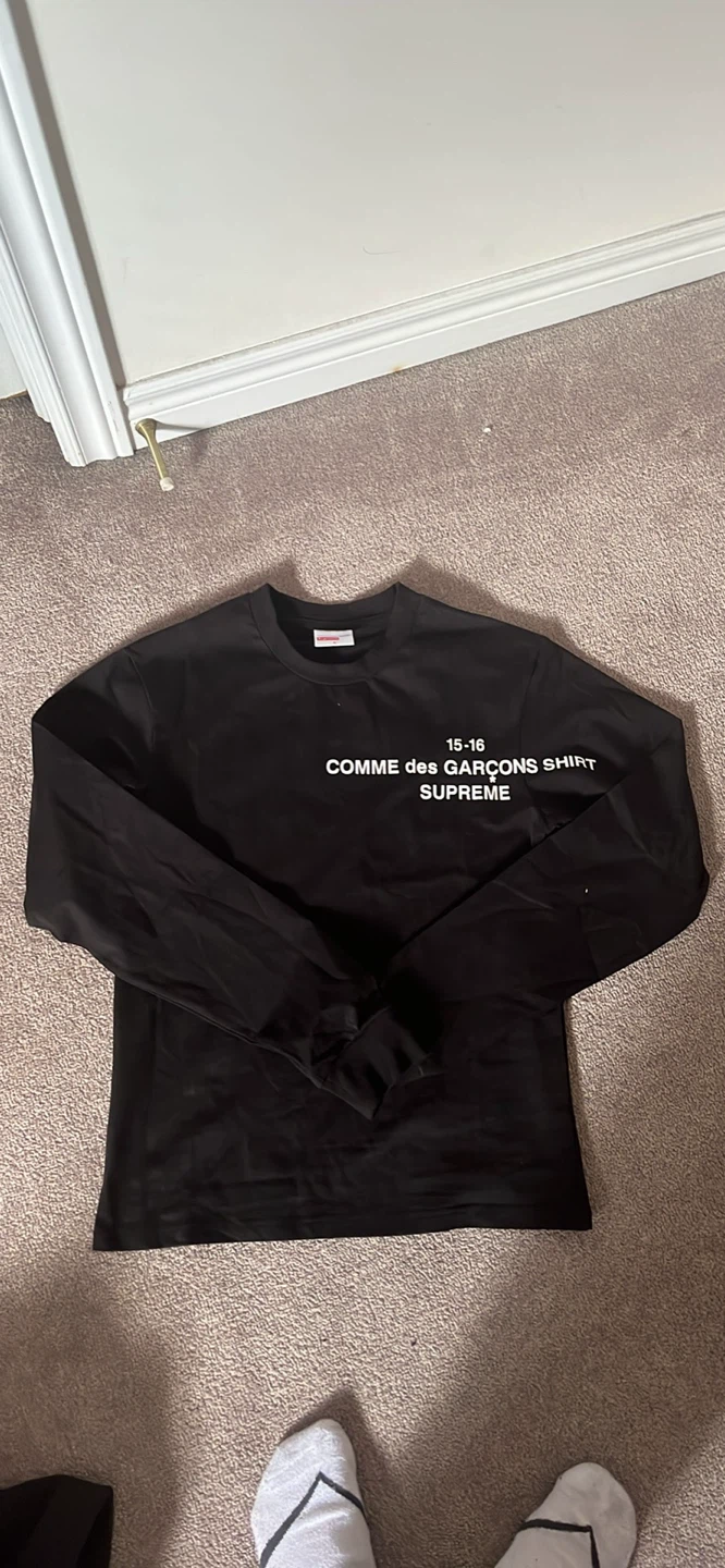 COMME des GARÇONS SHIRT Supreme Long Sleeve Shirt