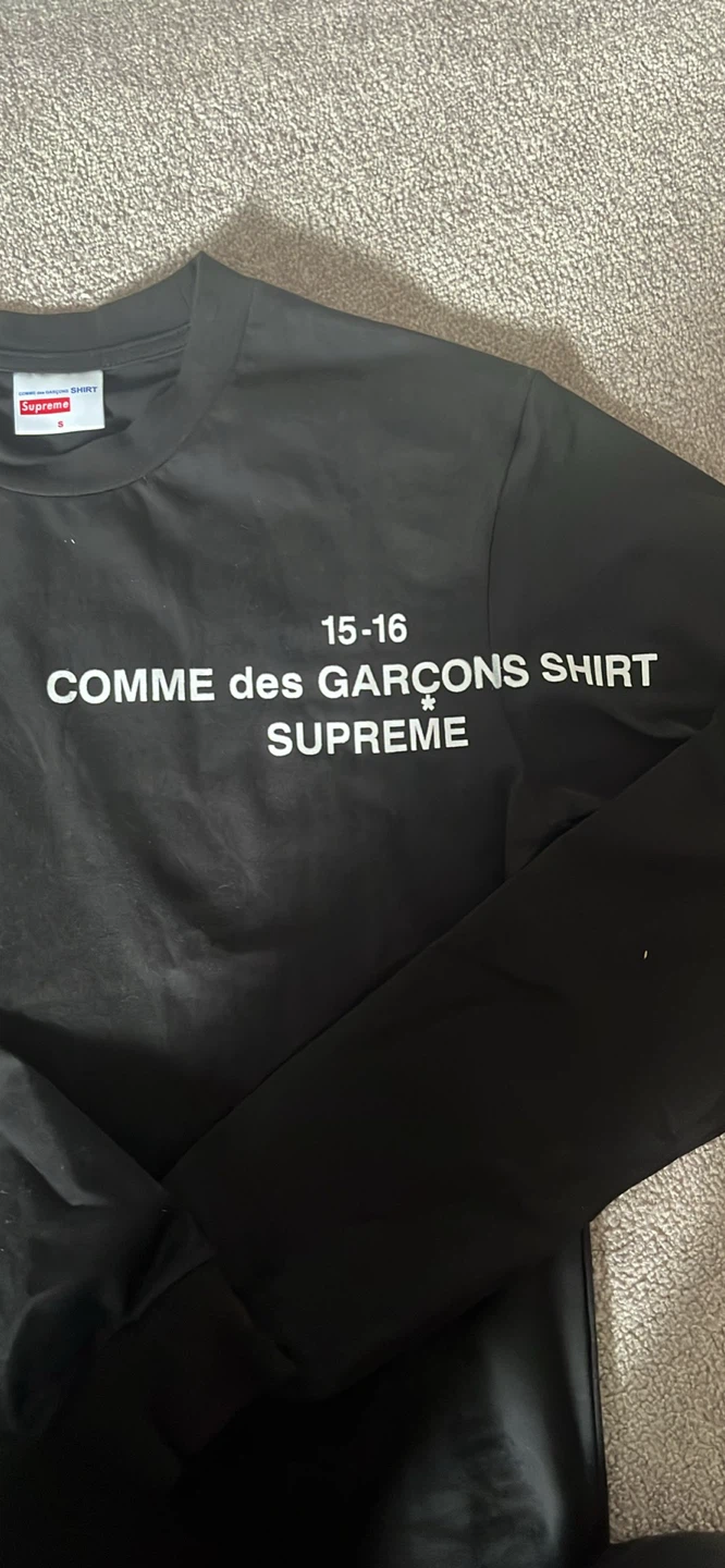 COMME des GARÇONS SHIRT Supreme Long Sleeve Shirt - photo 3