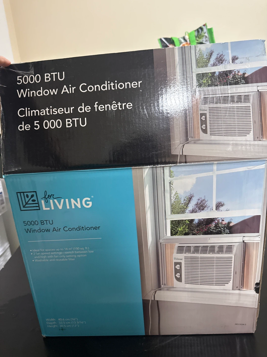 for LIVING 5000 BTU Window Air Conditioner