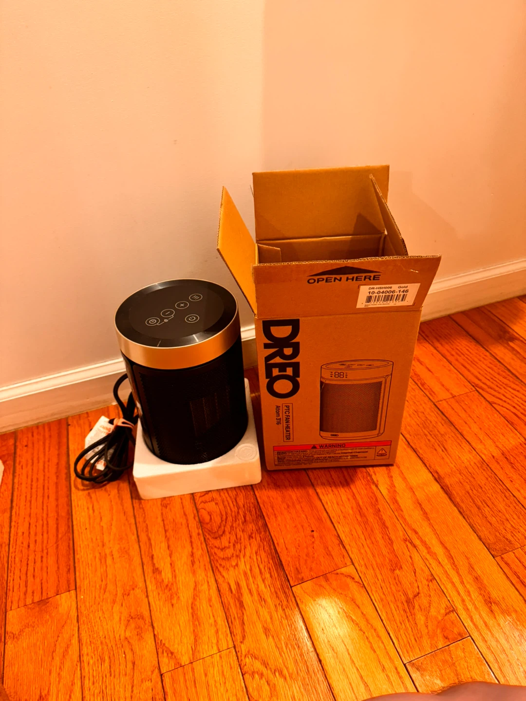 Dreo Atom 31S PTC Fan Heater - photo 3