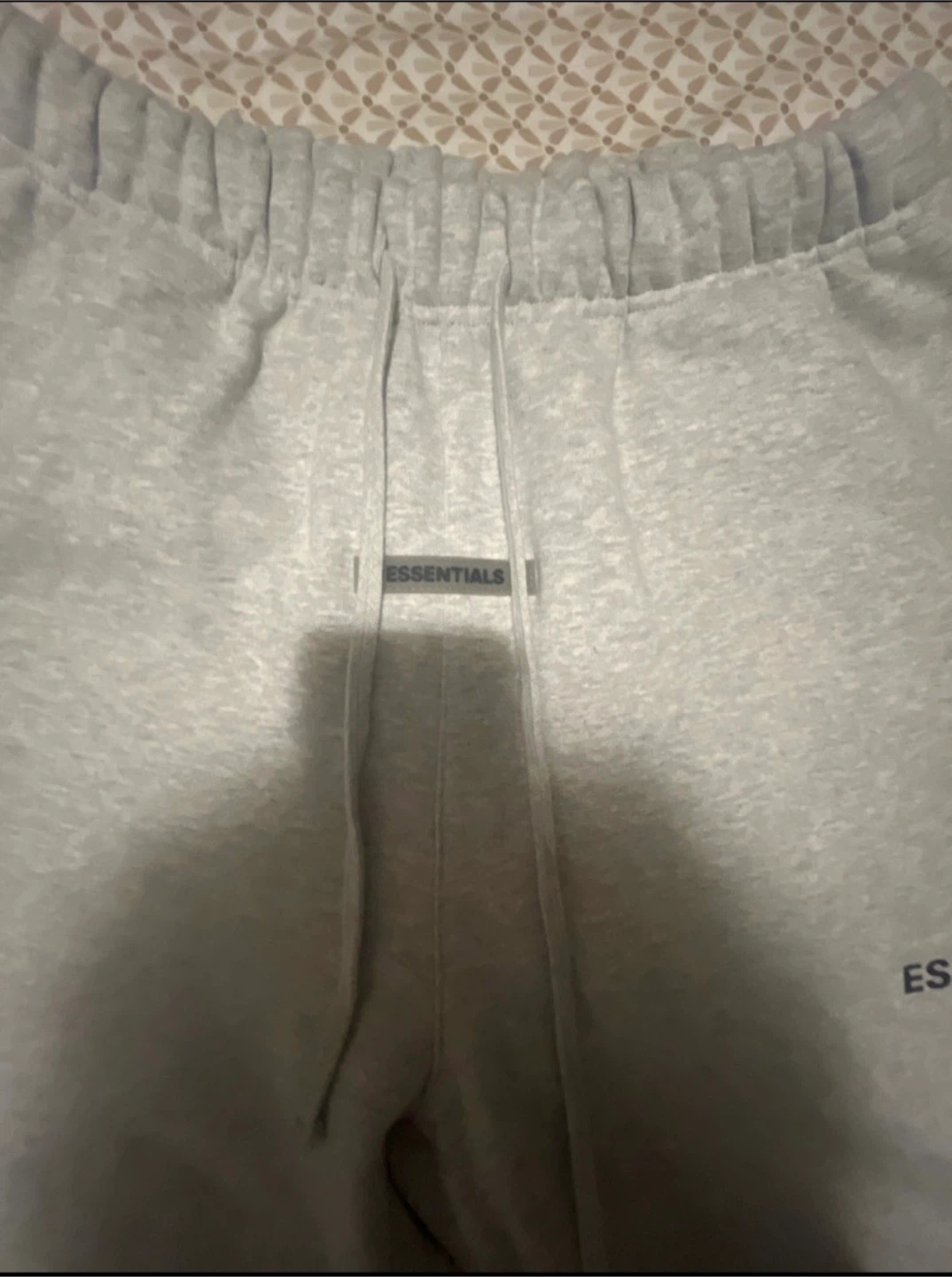 ESSENTIALS Fear of God Grey Sweat Shorts Size M - photo 4