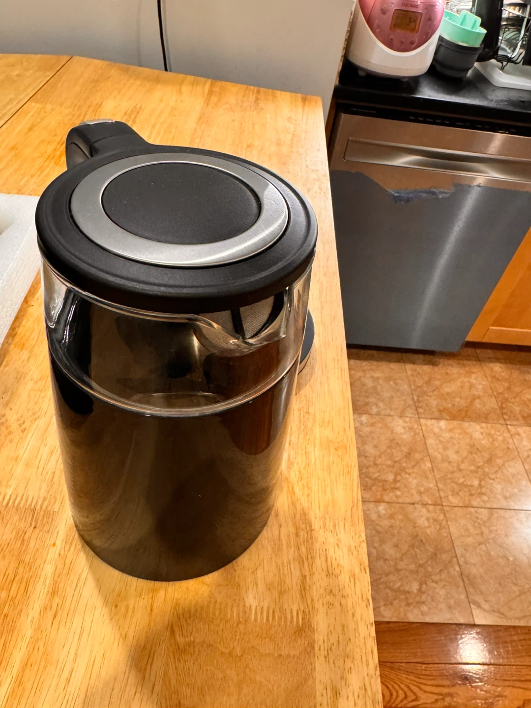 Veken Digital Programmable Glass Electric Tea Kettle - photo 3