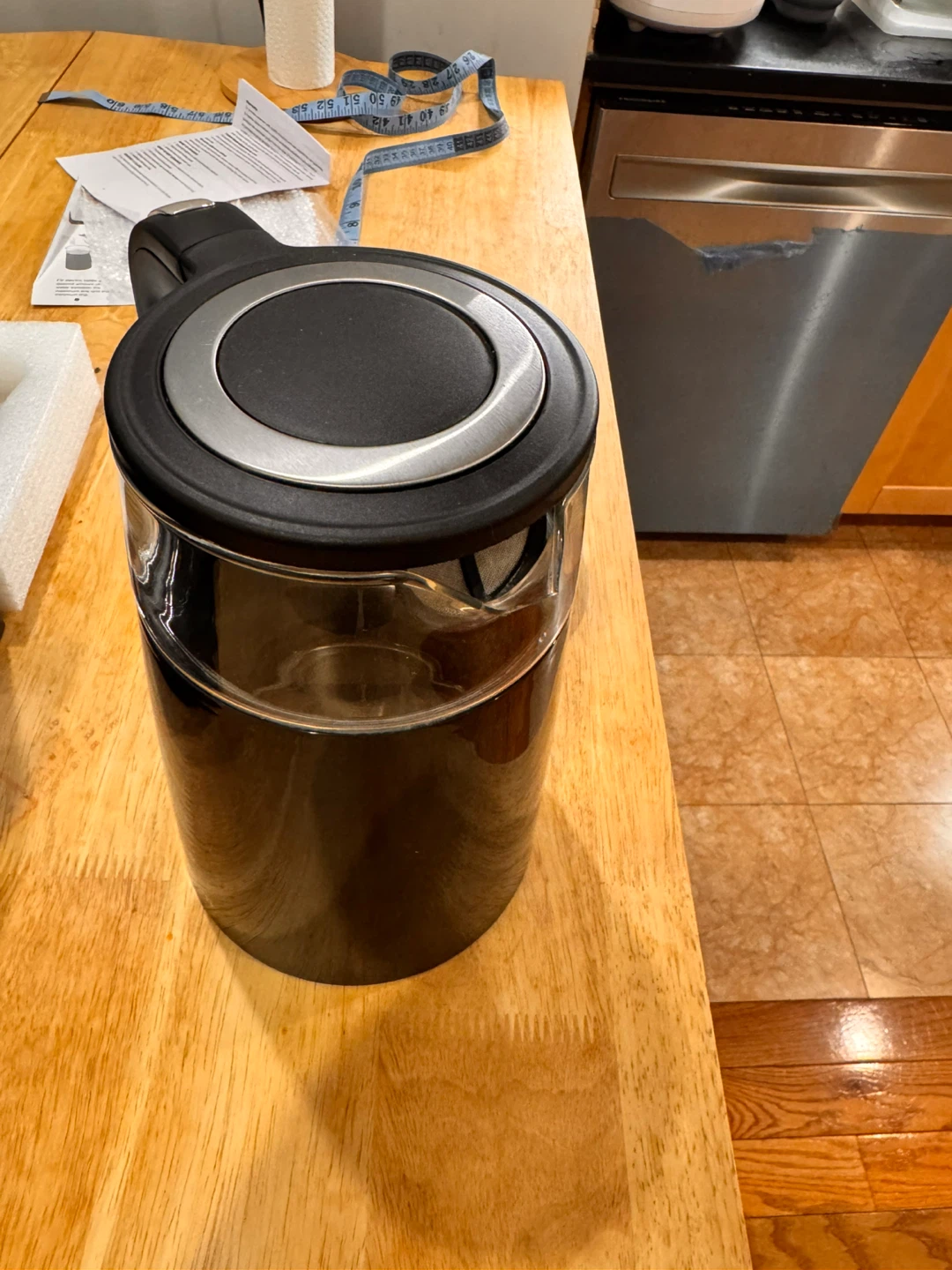 Veken Digital Programmable Glass Electric Tea Kettle - photo 4