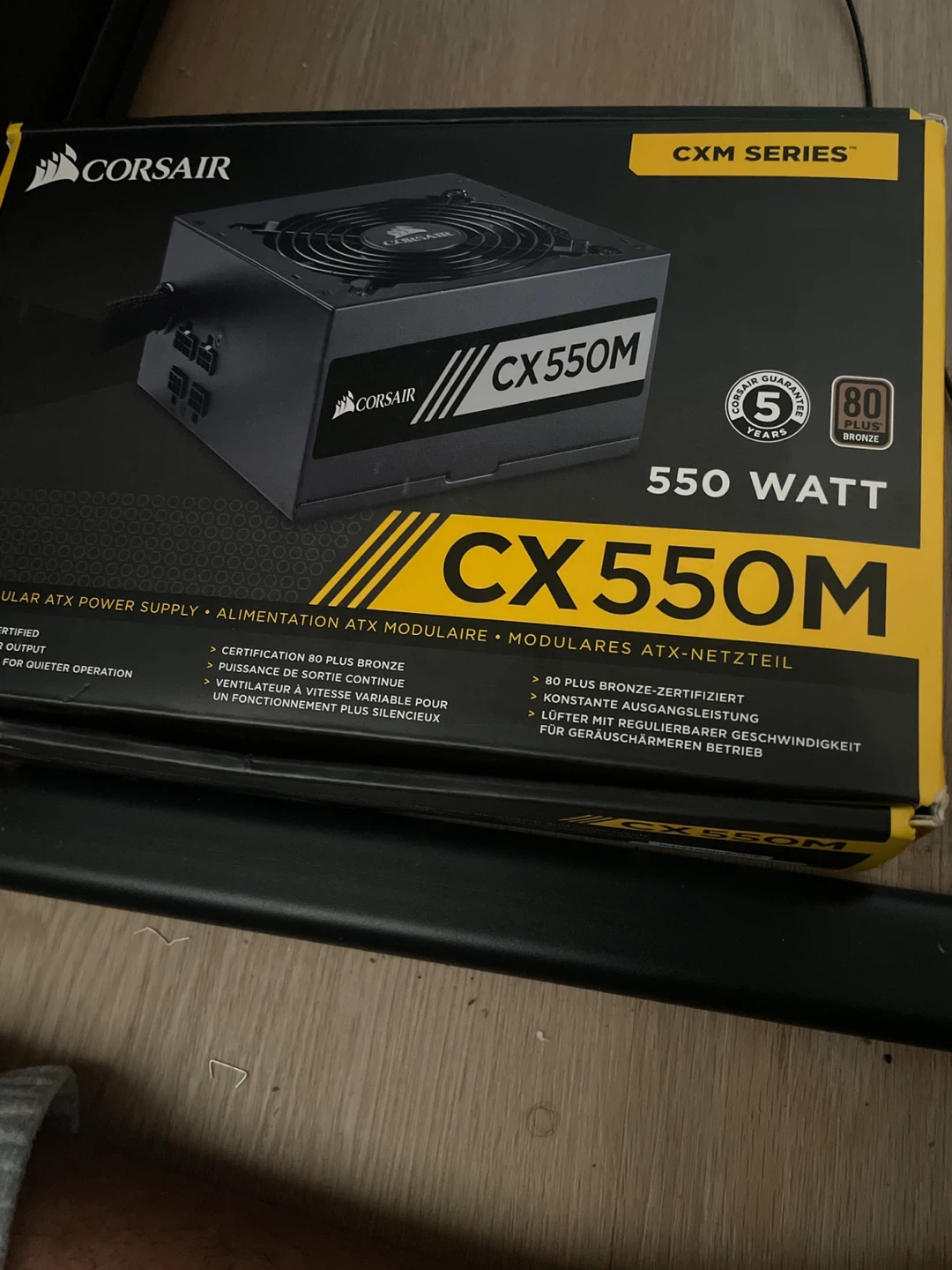 Corsair CX550M 550 Watt Power Supply - photo 4