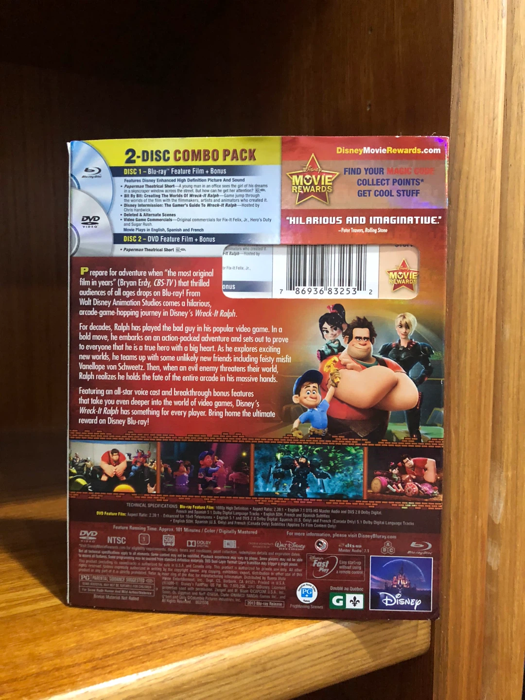 Wreck-It Ralph Collector's Edition Blu-ray + DVD ⚽️ - photo 2