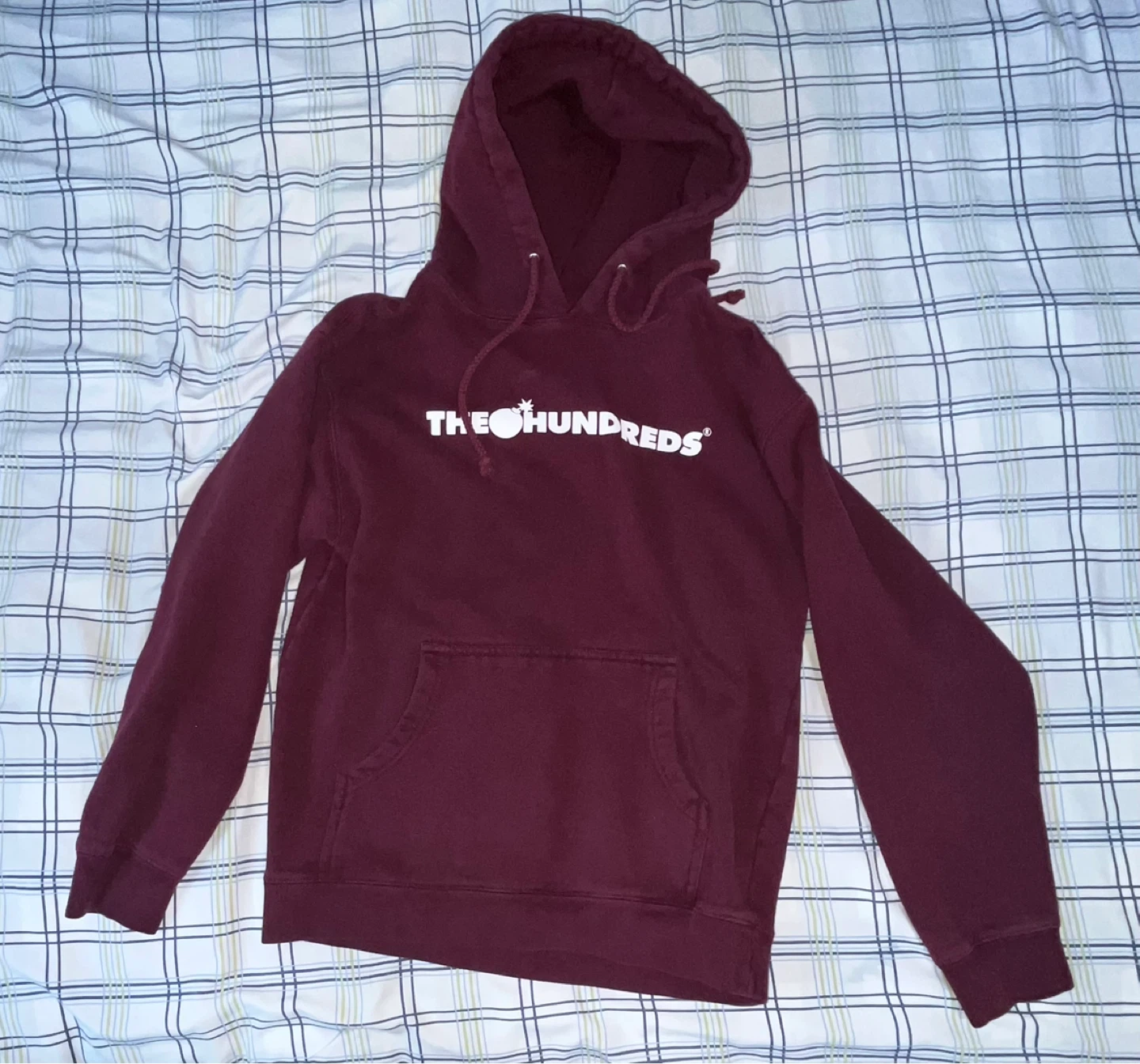 The Hundreds Maroon Hoodie - photo 2