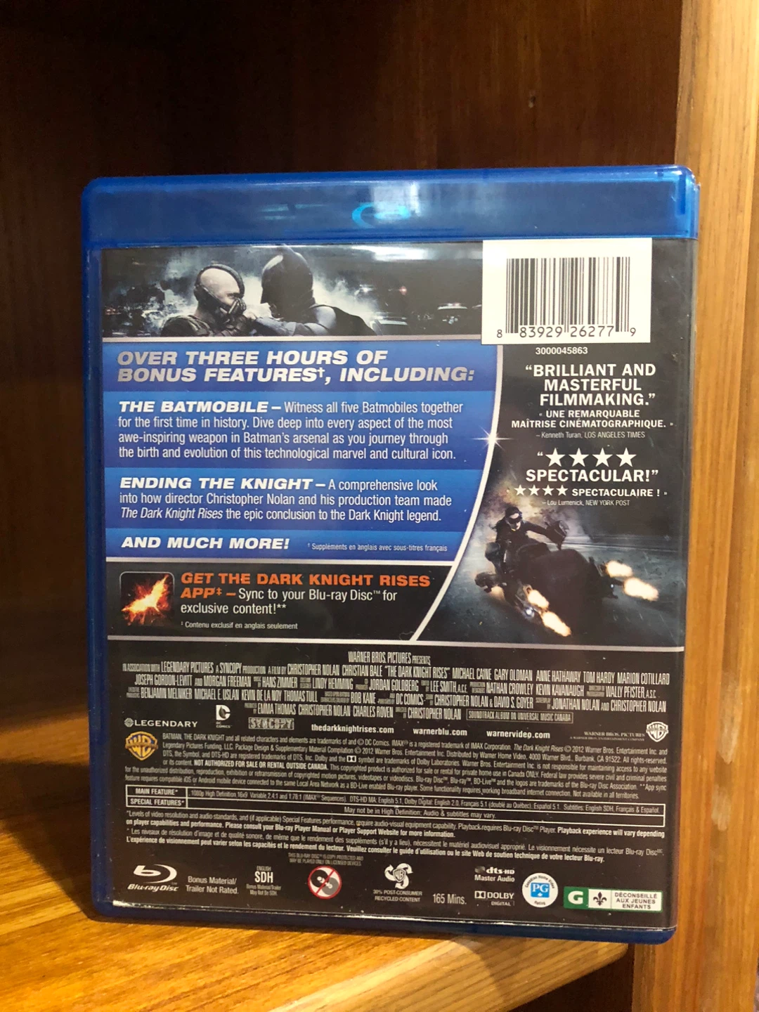 The Dark Knight Rises Blu-Ray ⚽️ - photo 2