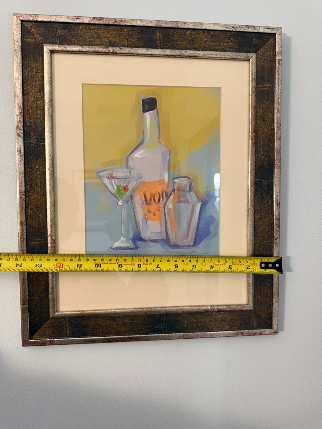 Martini framed print - photo 3