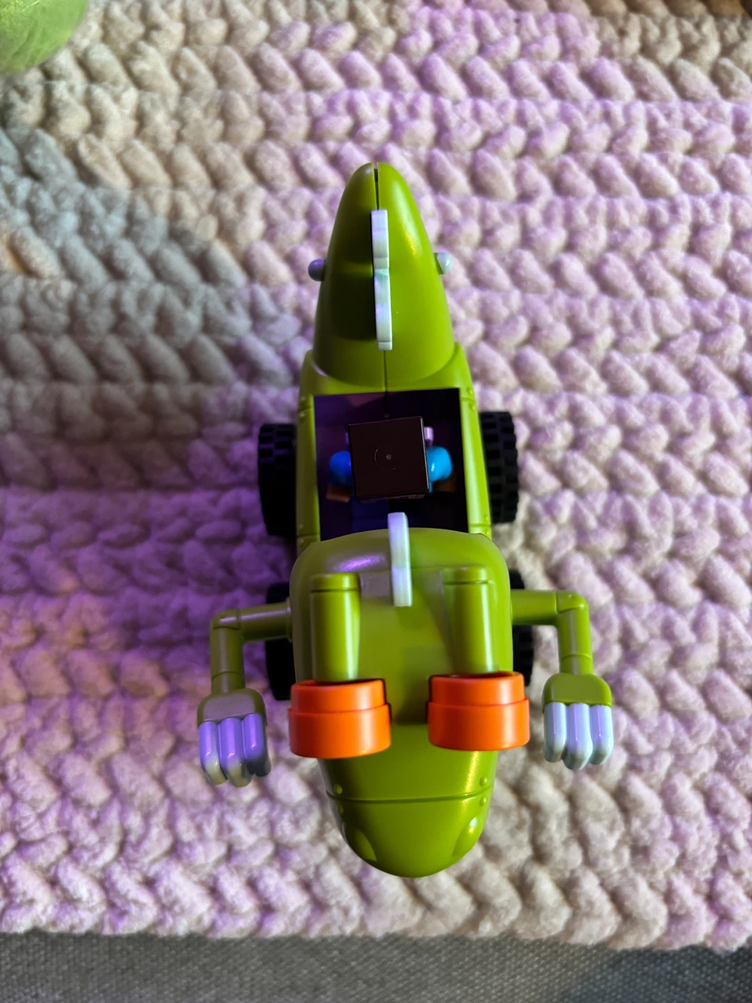 Nickelodeon Rugrats Reptar Wagon Construction Set Snap & Switch - photo 2