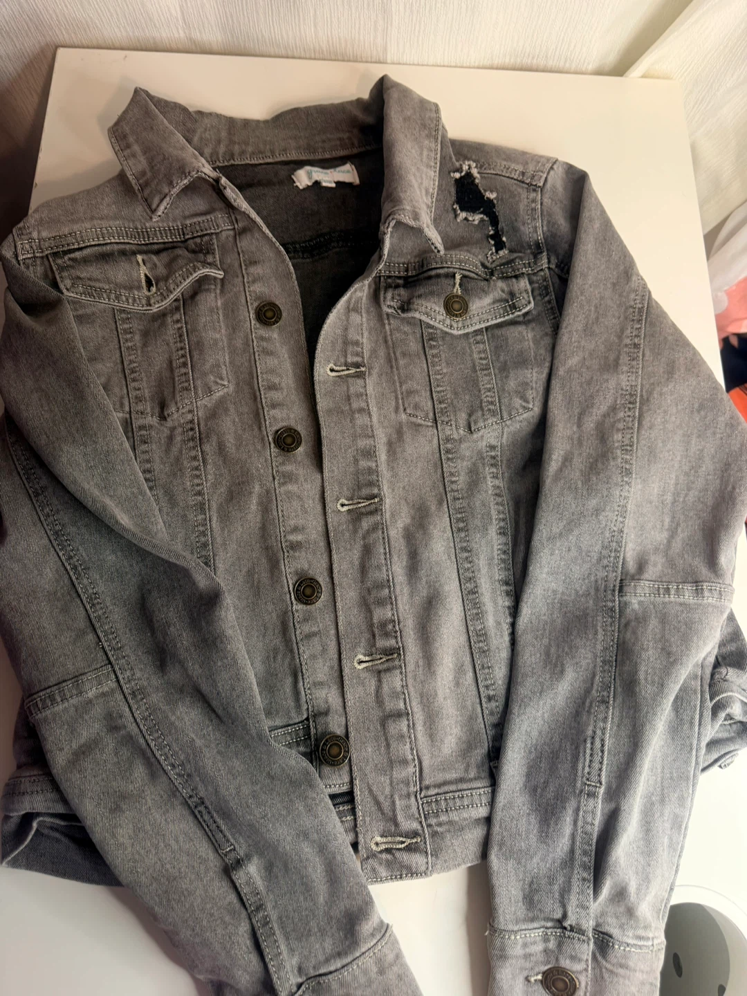 Grey Denim Jacket - photo 2